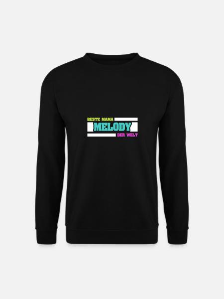 Melody : Mère - Sweat-shirt Unisexe - noir