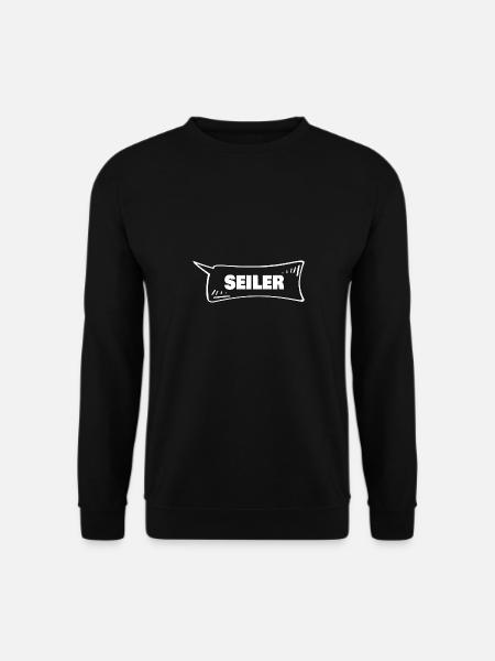 Sprechblase Seiler - Unisex Pullover - Schwarz