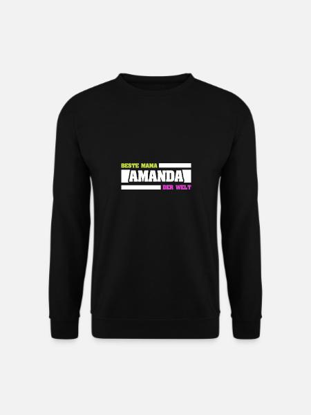 Mère Amanda - Sweat-shirt Unisexe - noir