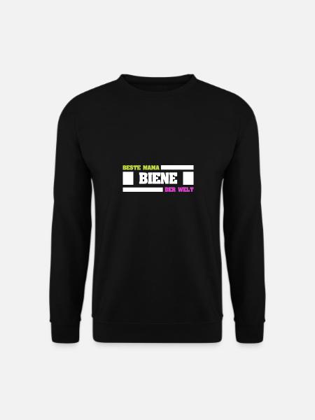 Mutter Biene - Unisex Pullover - Schwarz