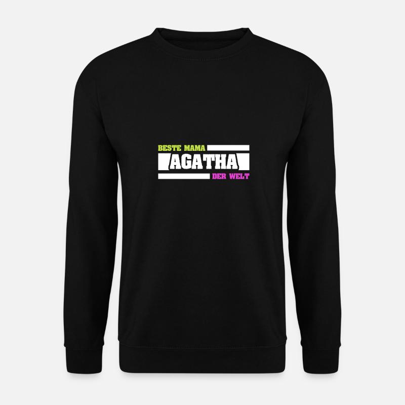 Agatha - Unisex Sweatshirt - black