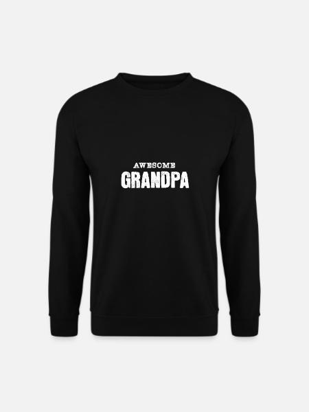 Grandpa Best Angler Baker Buddy Buddy - Unisex Sweatshirt - black