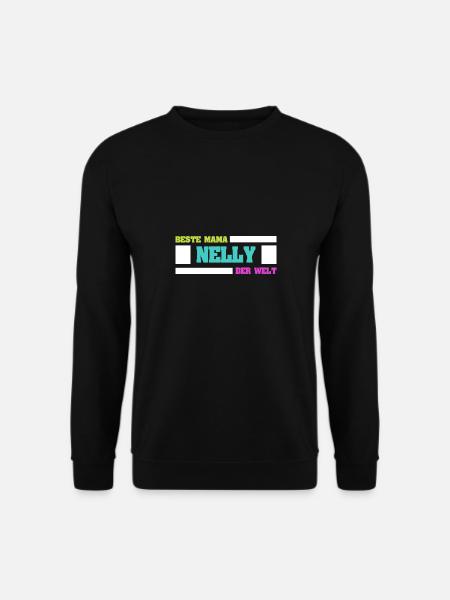 Nelly als Mutter - Unisex Pullover - Schwarz
