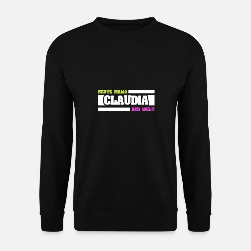 Claudia - Sweat-shirt Unisexe - noir