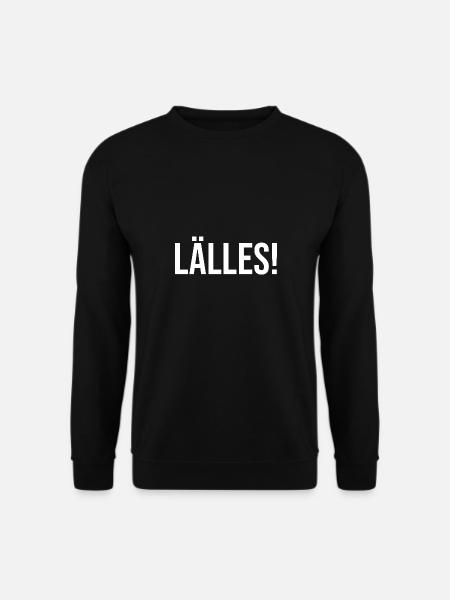 Lälles Platt Siegerland Wittgenstein - Unisex Pullover - Schwarz