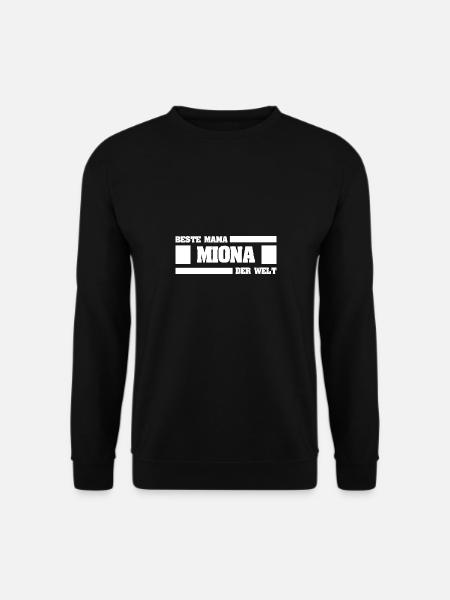 Miona as a mother - Unisex Sweatshirt - black