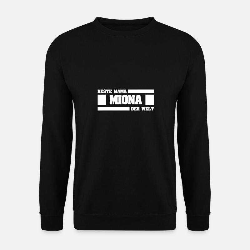 Miona as a mother - Unisex Sweatshirt - black