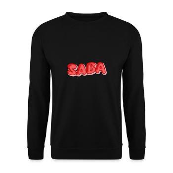 Saba Holidays - Unisex Sweatshirt - black - Front - Alina (178cm) & Michal (187cm)