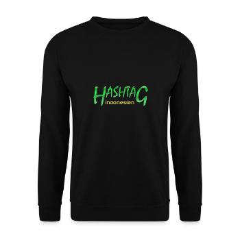 Indonesia - Unisex Sweatshirt - black - Front - Alina (178cm) & Michal (187cm)