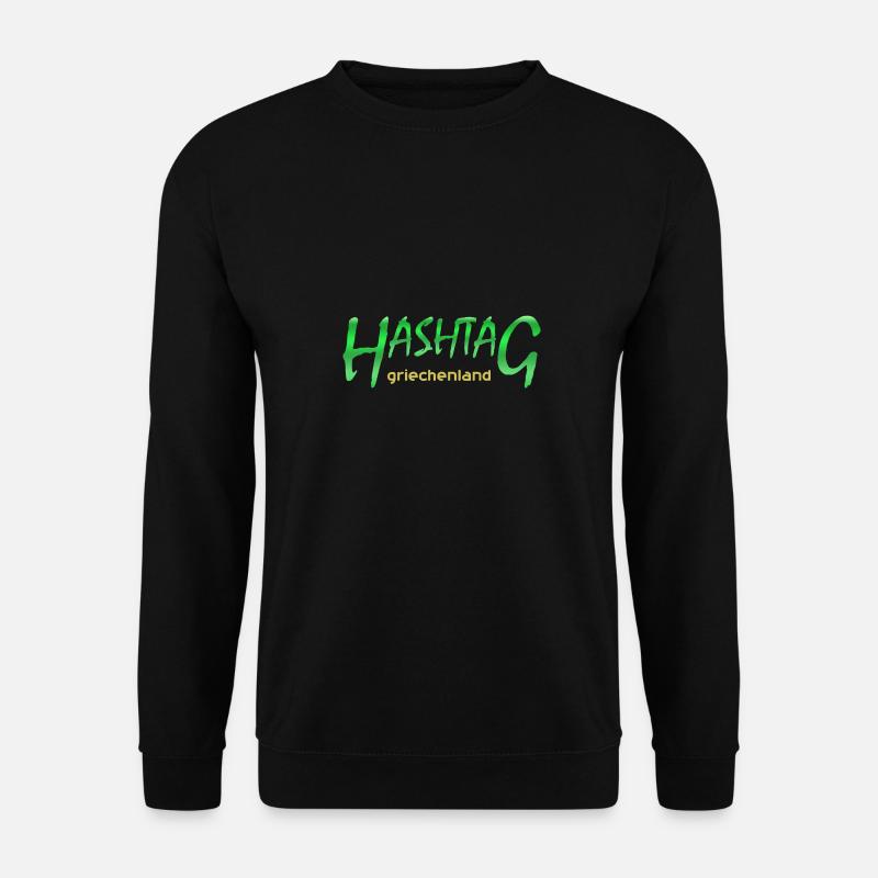 griechenland - Unisex Pullover - Schwarz