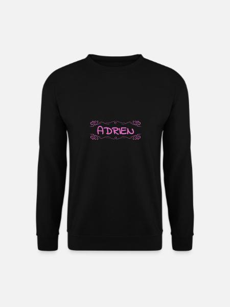 Adrien comme nom - Sweat-shirt Unisexe - noir
