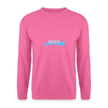 Geschenk für Basil - Unisex Pullover - Pink - Vorne