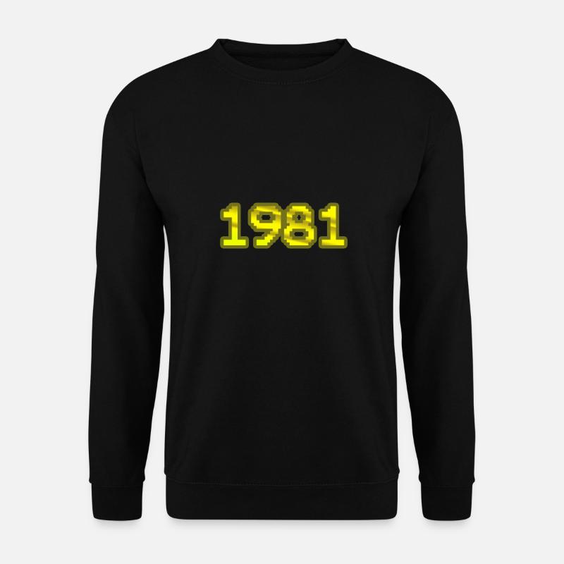 Nerd 1981 - Unisex Pullover - Schwarz