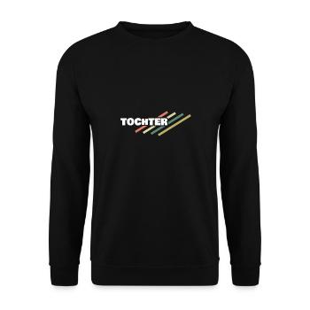 Cadeau pour fille - Sweat-shirt Unisexe - noir - Devant - Alina (178cm) & Michal (187cm)