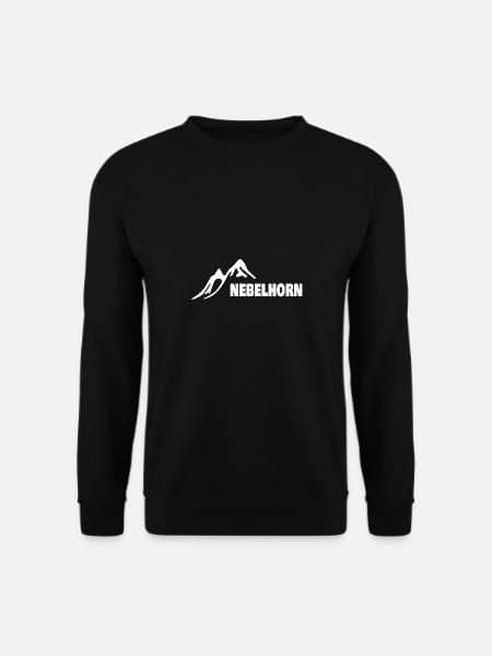 Nebelhorn - Unisex Pullover - Schwarz