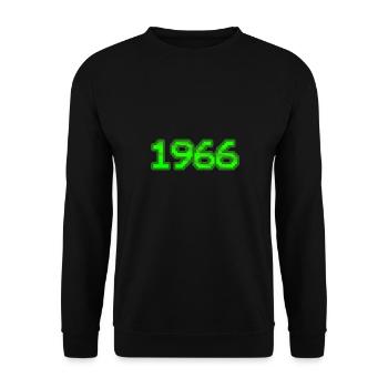 Nerd 1966 - Unisex Sweatshirt - black - Front - Alina (178cm) & Michal (187cm)
