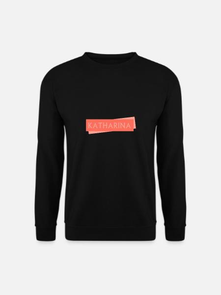 First name Katharina - Unisex Sweatshirt - black
