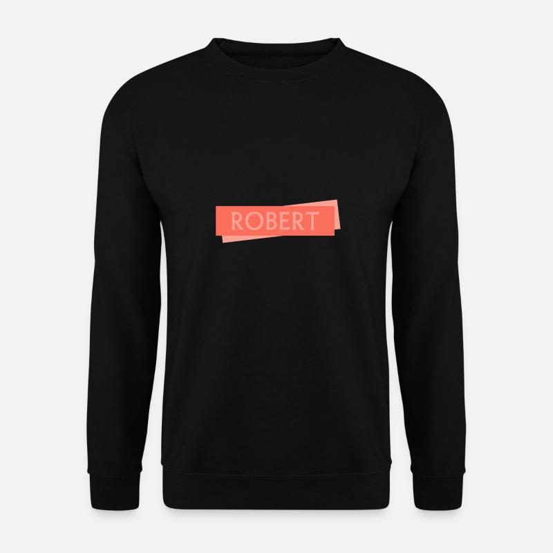 ROBERT Robert - Unisex Pullover - Schwarz