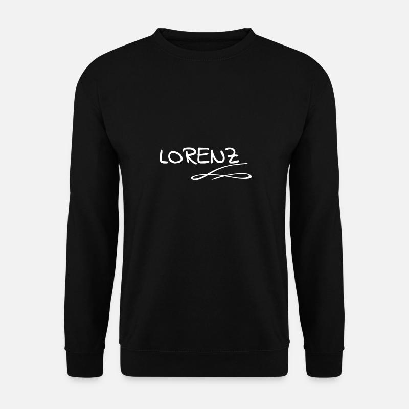 Cadeau pour Lorenz - Sweat-shirt Unisexe - noir