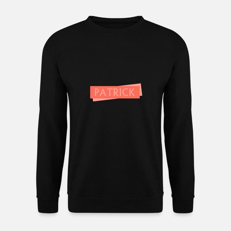 Name: Patrick - Unisex Sweatshirt - black