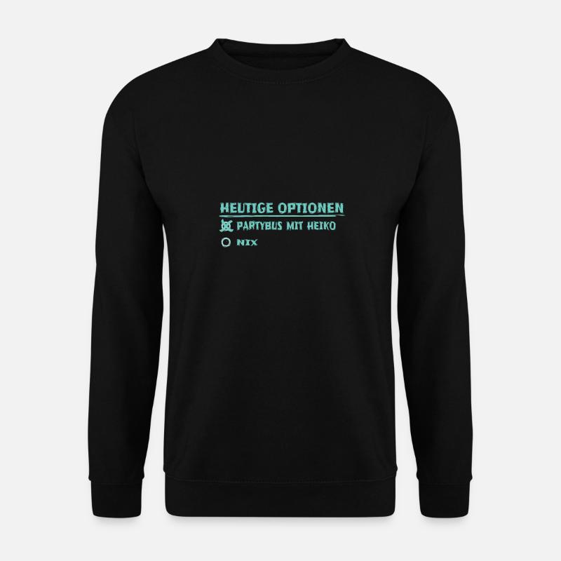 Geschenk für heiko - Unisex Pullover - Schwarz