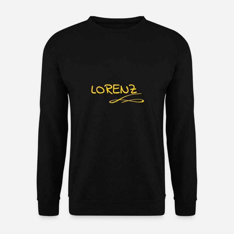 Lorenz - Sweat-shirt Unisexe - noir