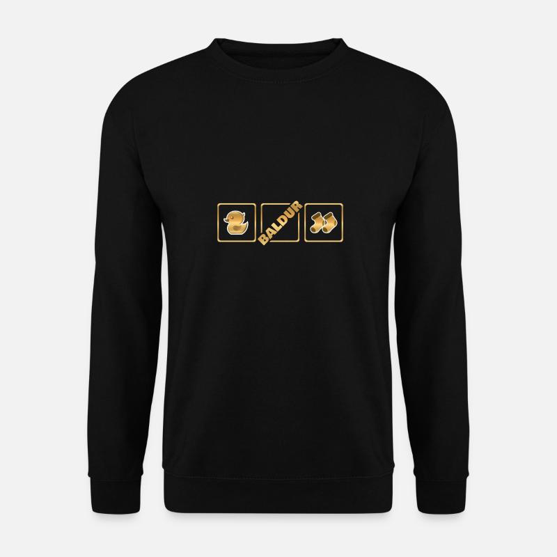 Baldur als Geburt - Unisex Pullover - Schwarz