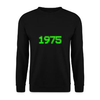 Nerd 1975 - Unisex Sweatshirt - black - Front - Alina (178cm) & Michal (187cm)