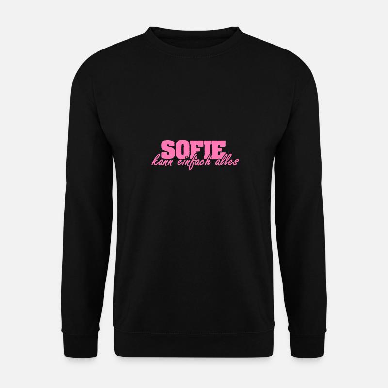Mrs. Sofie - Unisex Sweatshirt - black