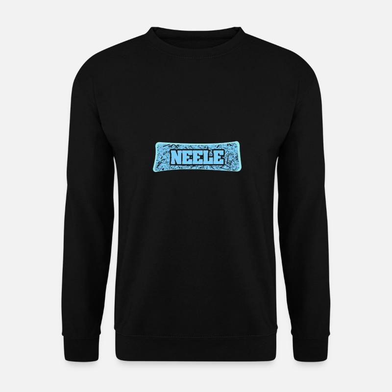 Neele as a name - Unisex Sweatshirt - black