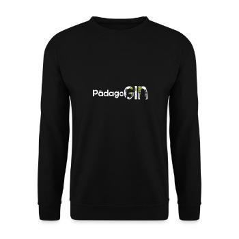 PädagoGIN - Geschenk für Gin Liebhaberin Verkostun - Unisex Pullover - Schwarz - Vorne - Alina (178cm) & Michal (187cm)