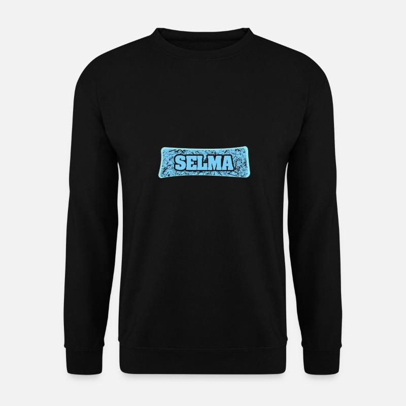 Selma als Name - Unisex Pullover - Schwarz