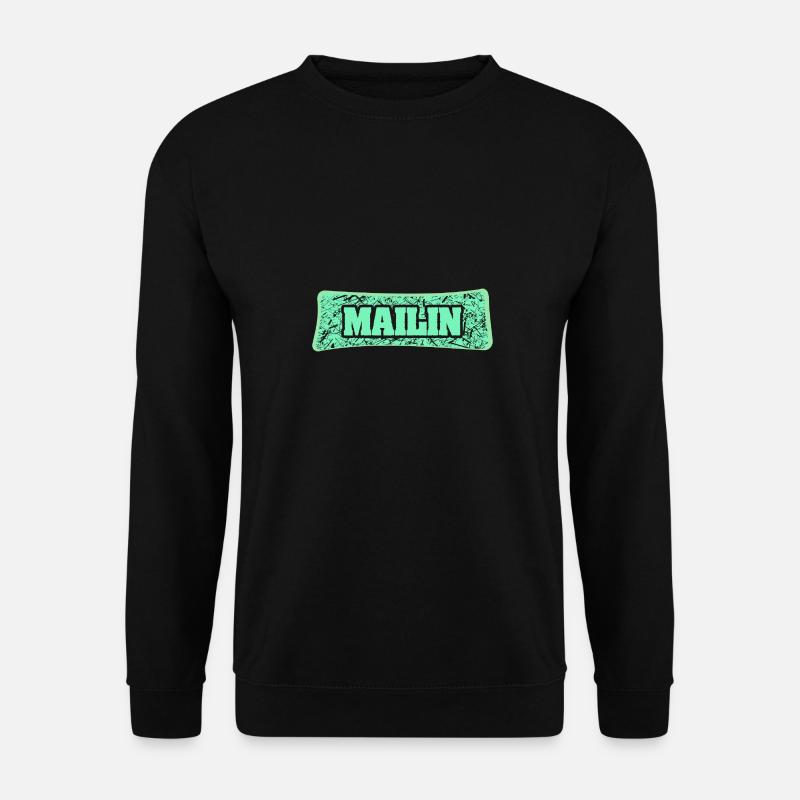 Mailin als Geburtsname - Unisex Pullover - Schwarz