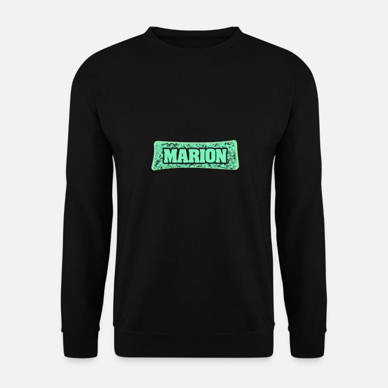 Marion - Unisex Pullover - Schwarz