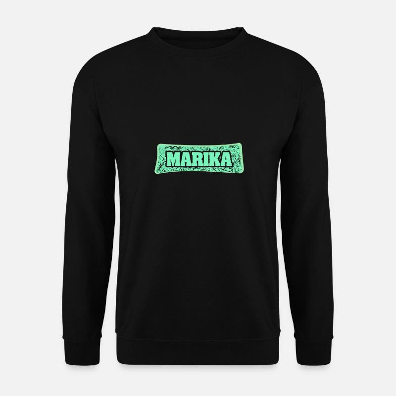 Cadeau pour Marika - Sweat-shirt Unisexe - noir