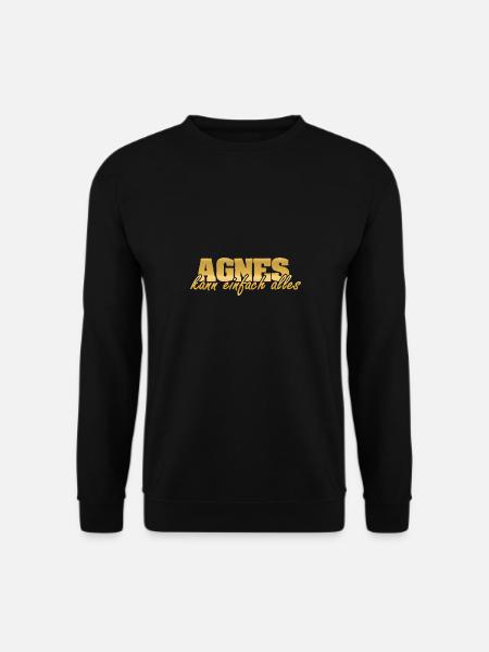 Mrs. Agnes - Unisex Sweatshirt - black