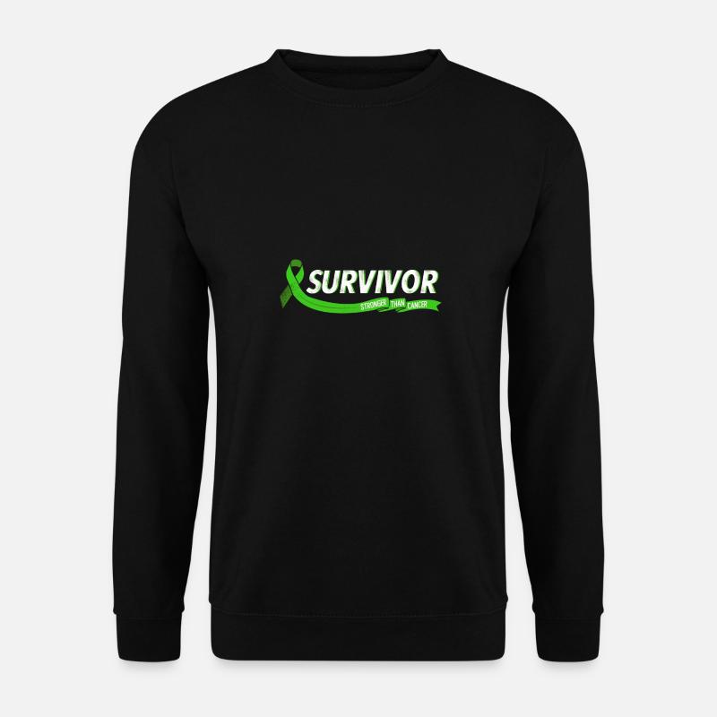 Überlebender stärker erbungsdünner Non-Hodgkin-Lymphom-Krebs - Unisex Pullover - Schwarz