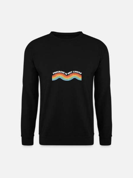 Sped Teacher Progress Is Not Linear BSBA RBT ABA - Unisex Sweatshirt - black