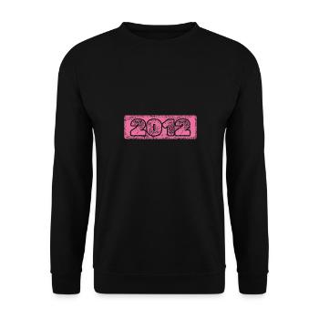 Funny 2012 - Unisex Sweatshirt - black - Front - Alina (178cm) & Michal (187cm)