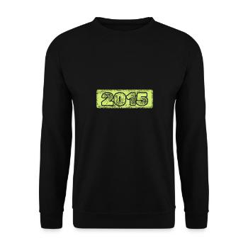 2015 - Unisex Sweatshirt - black - Front - Alina (178cm) & Michal (187cm)