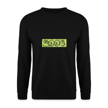 2004 - Unisex Sweatshirt - black - Front - Alina (178cm) & Michal (187cm)