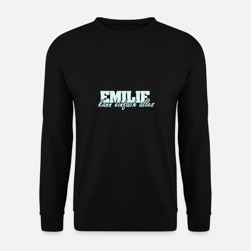 Emilie - Unisex Pullover - Schwarz
