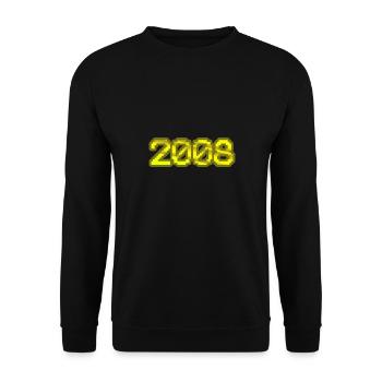 Nerd 2008 - Unisex Sweatshirt - black - Front - Alina (178cm) & Michal (187cm)