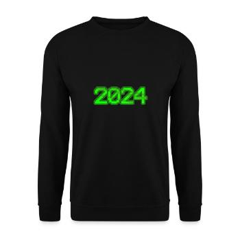 Nerd 2024 - Unisex Sweatshirt - black - Front - Alina (178cm) & Michal (187cm)
