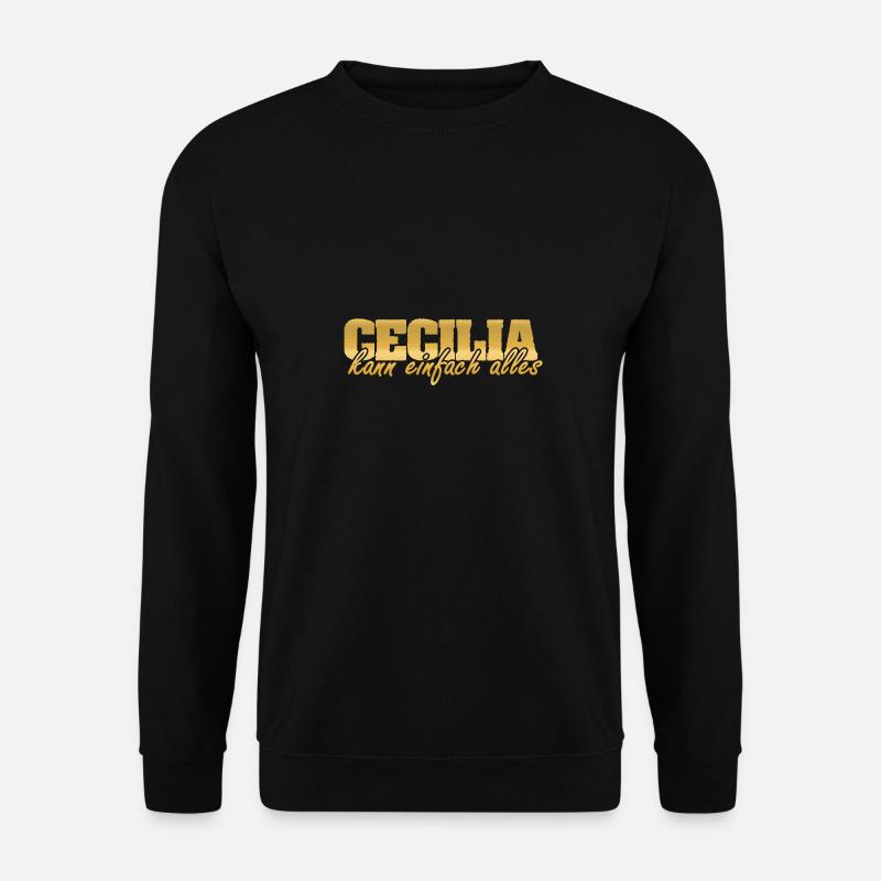 Cecilia - Unisex Sweatshirt - black
