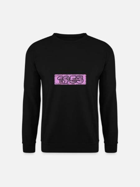 Born in 1953 - Unisex Sweatshirt - black