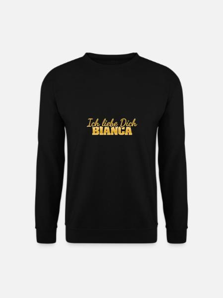 Bianca - Unisex Pullover - Schwarz