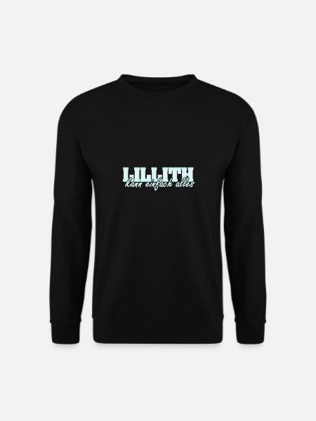 Lillith as a woman - Unisex Sweatshirt - black