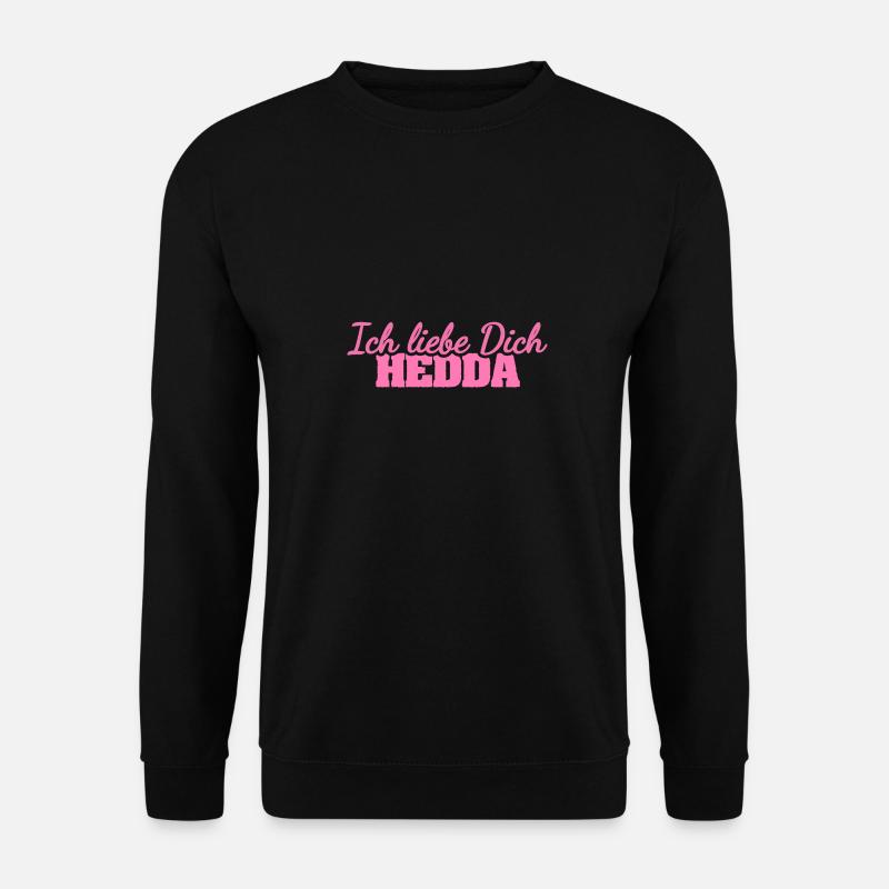 Chère Hedda, - Sweat-shirt Unisexe - noir