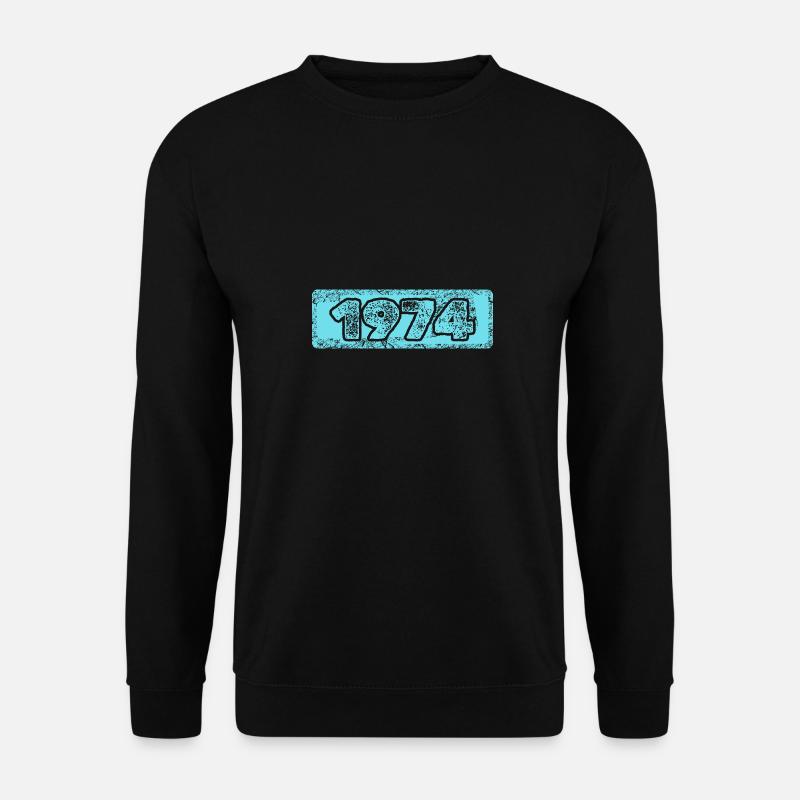 Jahr 1974 - Unisex Pullover - Schwarz